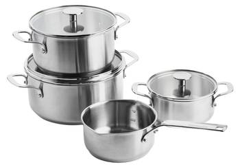 Topf-Set Stainless Steel 7er Set