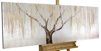 Tableau Saule pleureur dans la brume