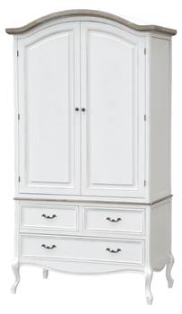 Armoire RIMINI WHITE WR110 2D3D