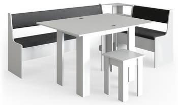 Sitzecke Roman 210x120cm Hocker Tisch