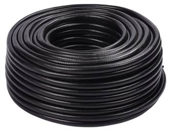 Wetterfester Gartenschlauch in Schwarz