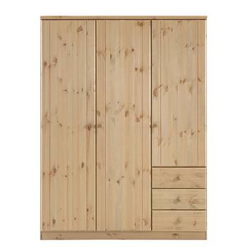 Steens Kleiderschrank Ribe 150x202x60 cm (BxHxT) 3-türig Massivholz Kiefer