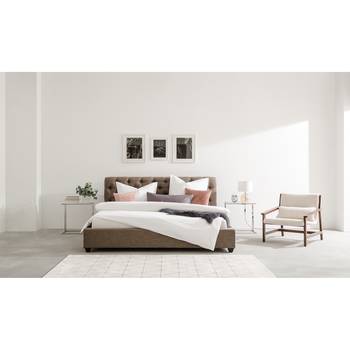 Top Square Kurzflorteppich Opus Creme Rechteckig 140x200 cm (BxT) Mischgewebe