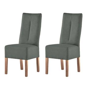 Chaises capitonnées Funny II (lot de 2)