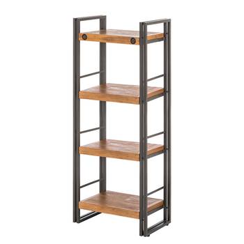 Mensola libreria scaffale in legno massello 45x30 cm h 100