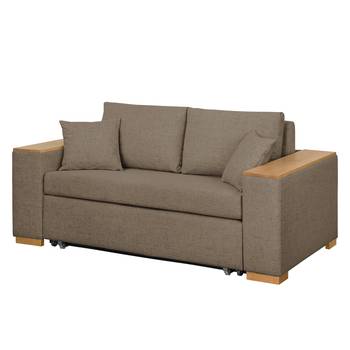Sofa-lit LATINA avec accoudoir XL Bois
