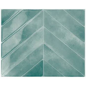 Selbstklebende Fliesen (4 St.) Chevron