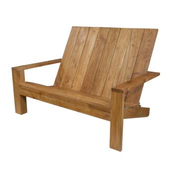 Adirondack 2-Sitzer Gartenbank Grizzly