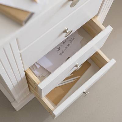 Scrivania in legno massello Lyngby