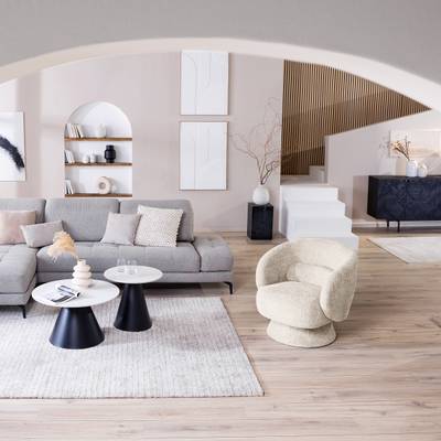 Draaibare loungefauteuil LANARE