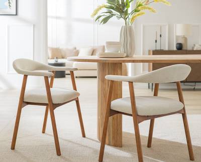 Armlehnenstuhl MESITA 2er-Set