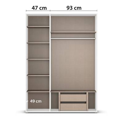 Drehtürenschrank Nagata