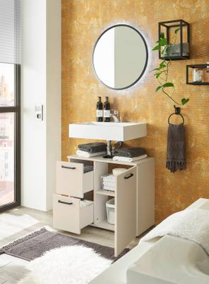 Waschbeckenunterschrank Noale 1 Tür