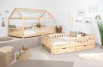 Massives Hausbett Duo