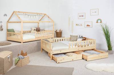 Massives Hausbett Duo