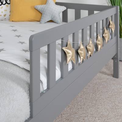 Massives Hausbett Duo mit Zusatzbett