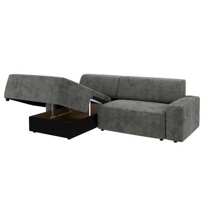 Ecksofa DELMU mit opt. Schlaffunktion