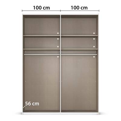 Schwebetürenschrank Lagaro