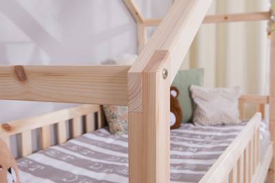Massives Hausbett Lou mit Schublade