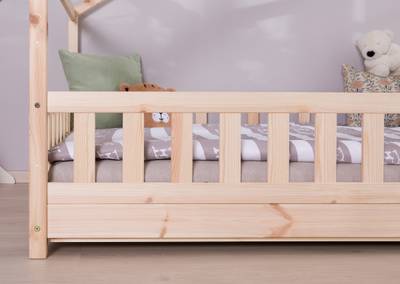 Massives Hausbett Lou mit Schublade