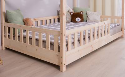 Massives Hausbett Lou mit Schublade