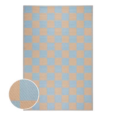 In-/Outdoorteppich COLOUR CLASH Karo