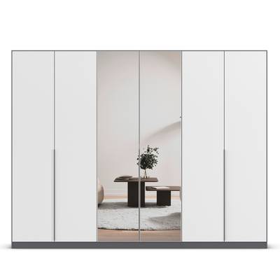 Drehtürenschrank Alabama - Grauspiegel B