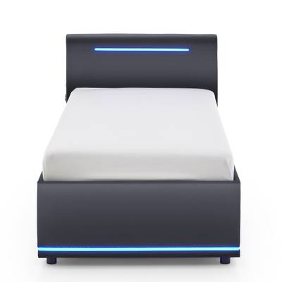 Letto imbottito con illuminazione Circle