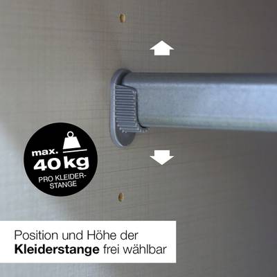 Drehtürenschrank Digit Typ B