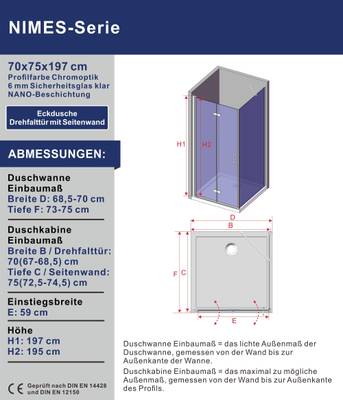 Maßzeichnung