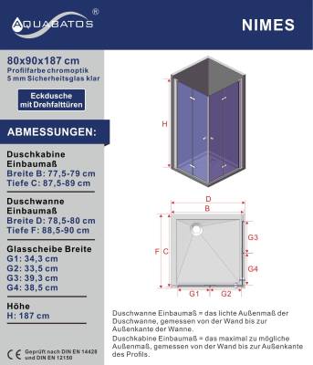 Maßzeichnung