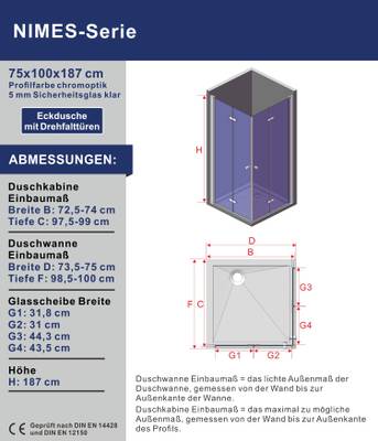 Maßzeichnung