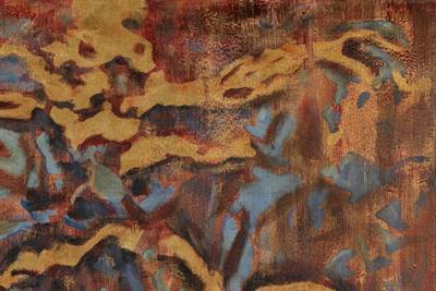 Acrylbild Handgemalt Nonfigurativ Ir