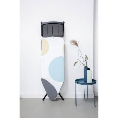Bügeltisch C, 124x45cm, Dst-Ablage Solid