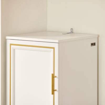 Hochschrank mit Wäschesack BZR87-W