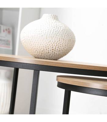 Stapelbare Beistelltische (2er-Set)