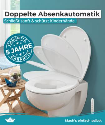 WC-Sitz Original mit Absenkautomatik