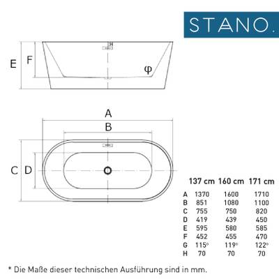 Maßzeichnung