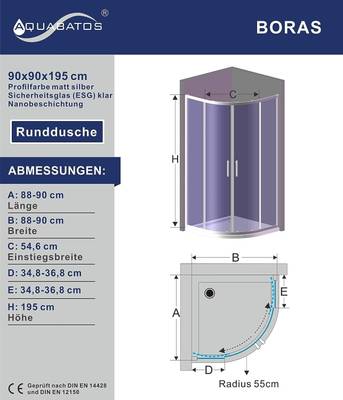 Maßzeichnung