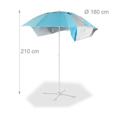 Strandmuschel Schirm mit UV 50+ kaufen
