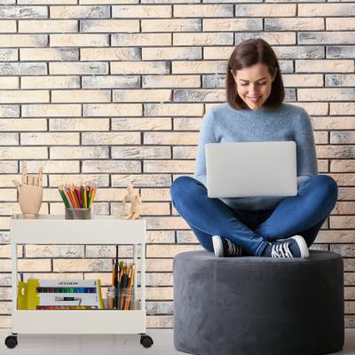 Rollwagen mit 2 Ebenen