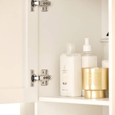 Hochschrank mit Wäschesack BZR87-W