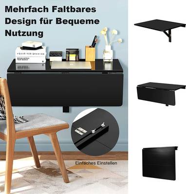 Wandmontierter Klapptisch