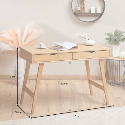 Bureau en pin massif MILO | Je commande ! | home24