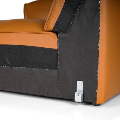 Ecksofa HUDSON 3-Sitzer mit Longchair