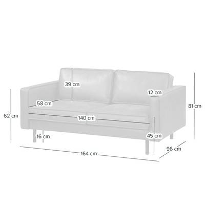 2-Sitzer Sofa FORT DODGE