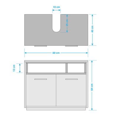 Waschbeckenunterschrank Guardo