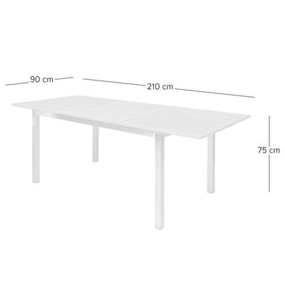 Essgruppe TEAKLINE 9-teilig Kombi A Plus