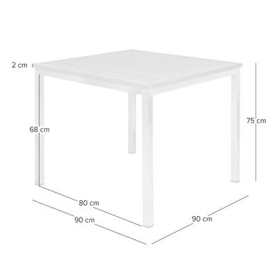 Essgruppe TEAKLINE 5-teilig Kombi A