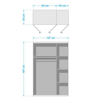 Drehtürenschrank Celle